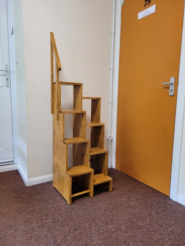 Step ladder with - step,