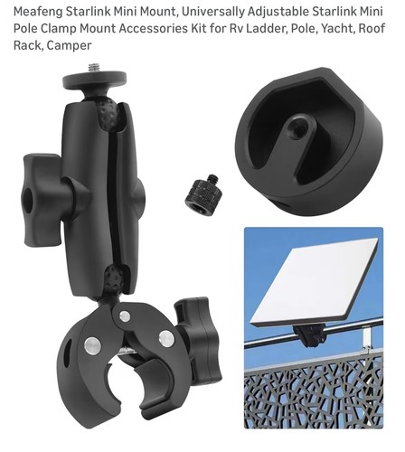 Starlink mini adjustable - starlink, mount